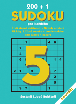 Obalka 200 + 1 Sudoku pro kadho 5