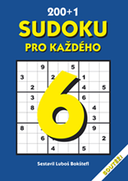 Obalka 200 + 1 Sudoku pro kadho 6
