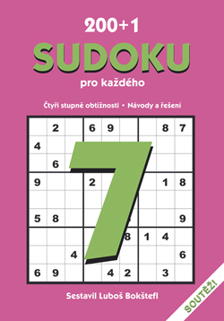 Obalka 200 + 1 Sudoku pro kadho 7